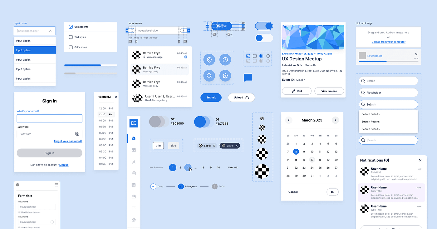 UI Component Library